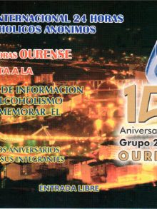 XV aniversario del Grupo 24 Horas Ourense de Alcohólicos Anónimos